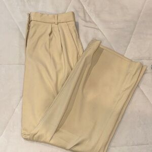 Abercrombie & Fitch Women's Butter Yellow Pants